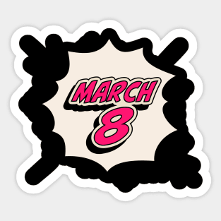 International Women's Day Sticker